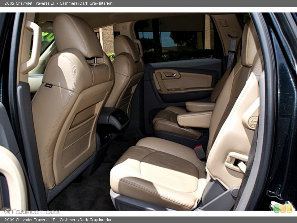 Cashmere/Dark Gray Interior Rear Seat for the 2009 Chevrolet Traverse LT #68167074