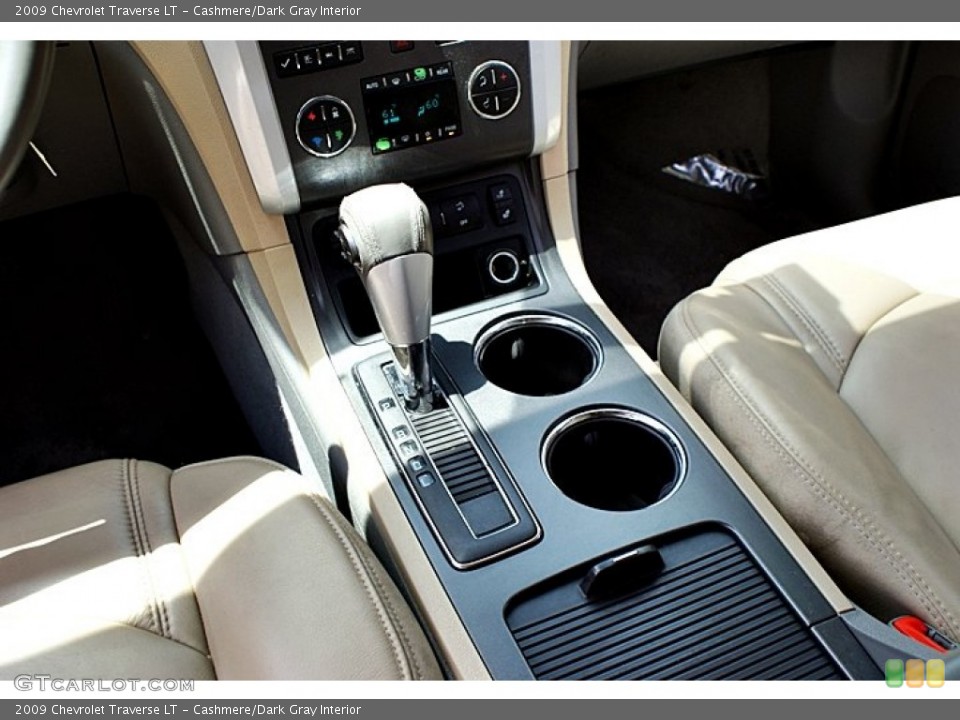 Cashmere/Dark Gray Interior Transmission for the 2009 Chevrolet Traverse LT #68167158