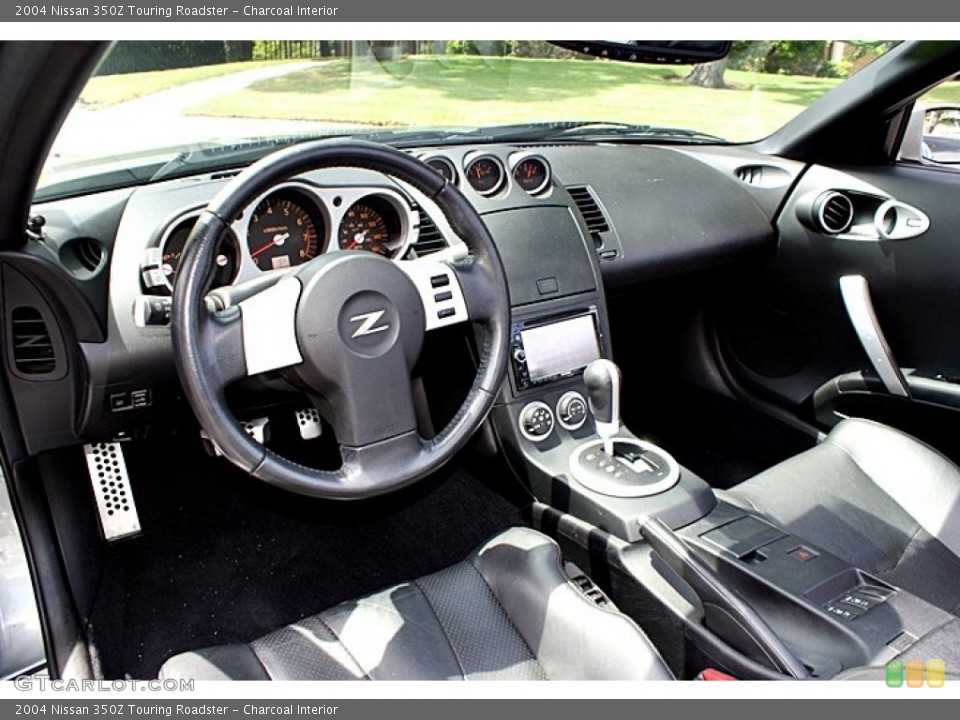 Charcoal Interior Prime Interior for the 2004 Nissan 350Z Touring Roadster #68168206