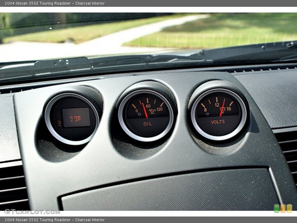 Charcoal Interior Gauges for the 2004 Nissan 350Z Touring Roadster #68168235