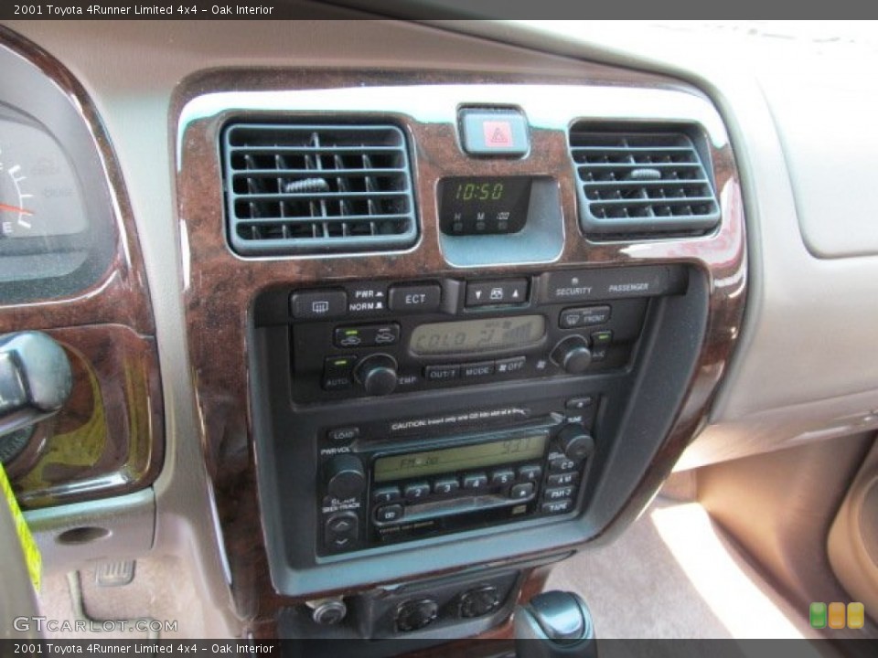 Oak Interior Controls for the 2001 Toyota 4Runner Limited 4x4 #68168475