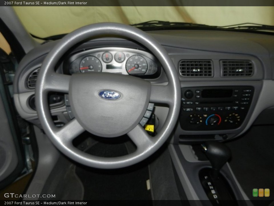 Medium/Dark Flint Interior Steering Wheel for the 2007 Ford Taurus SE #68171091
