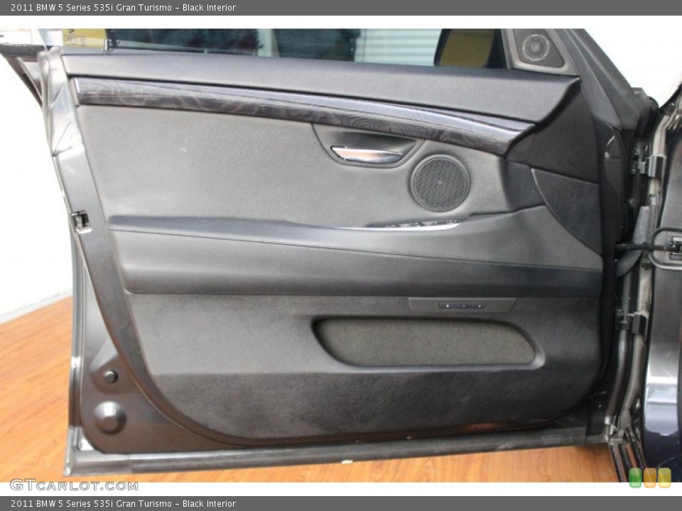 Black Interior Door Panel for the 2011 BMW 5 Series 535i Gran Turismo #68171172
