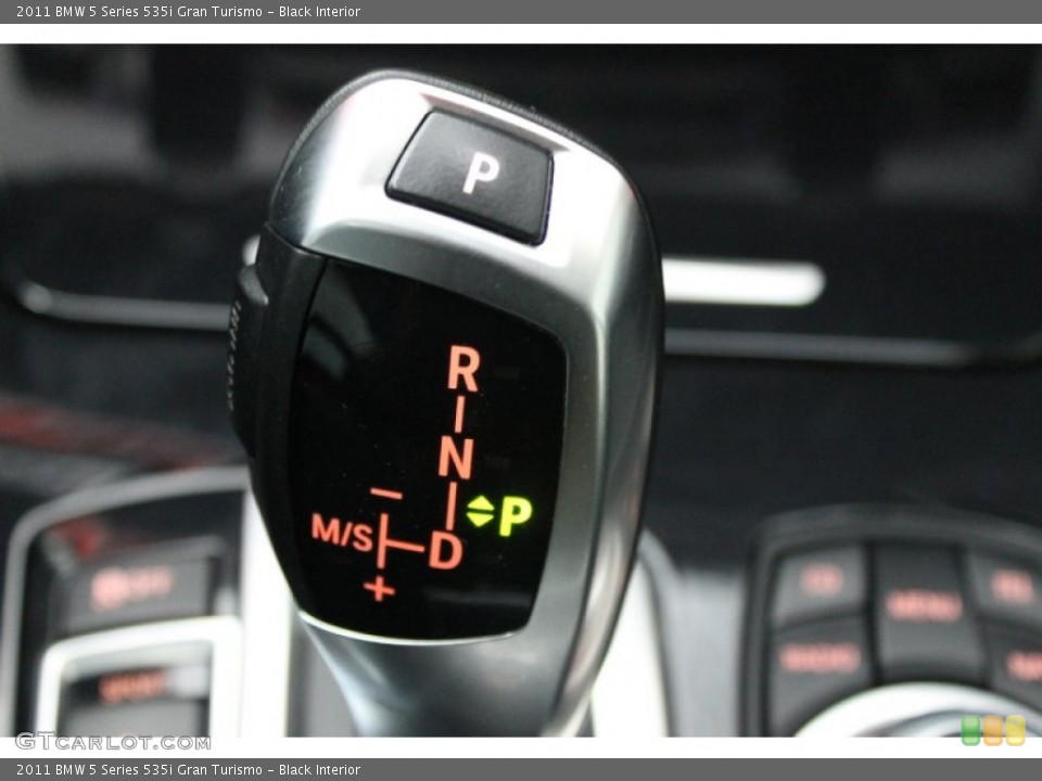 Black Interior Transmission for the 2011 BMW 5 Series 535i Gran Turismo #68171280