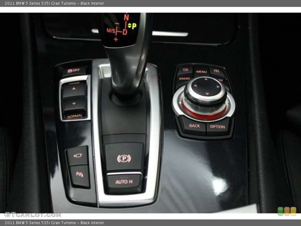 Black Interior Transmission for the 2011 BMW 5 Series 535i Gran Turismo #68171289