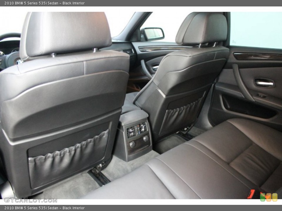 Black Interior Photo for the 2010 BMW 5 Series 535i Sedan #68171541