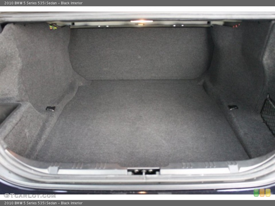 Black Interior Trunk for the 2010 BMW 5 Series 535i Sedan #68171559
