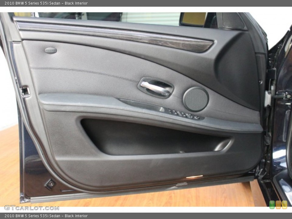 Black Interior Door Panel for the 2010 BMW 5 Series 535i Sedan #68171568