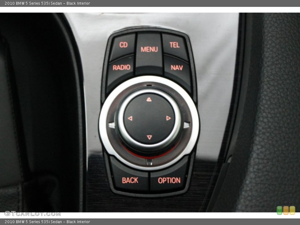 Black Interior Controls for the 2010 BMW 5 Series 535i Sedan #68171682