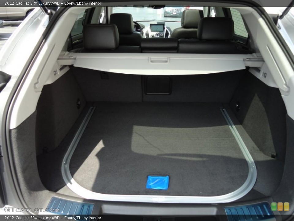 Ebony/Ebony Interior Trunk for the 2012 Cadillac SRX Luxury AWD #68172981