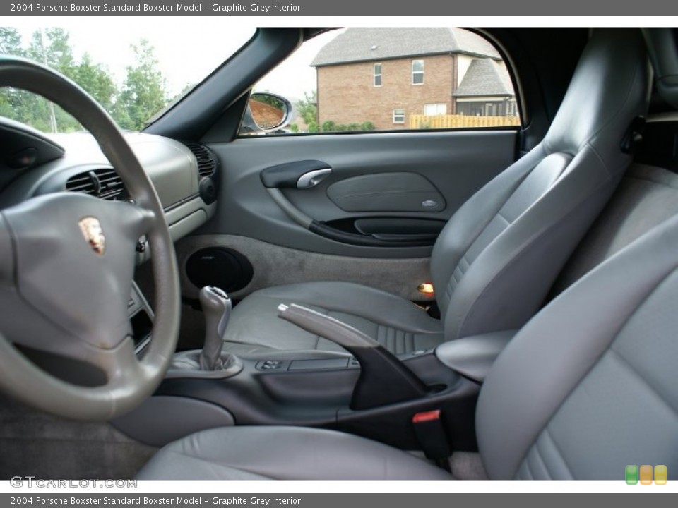 Graphite Grey Interior Photo for the 2004 Porsche Boxster  #68173059
