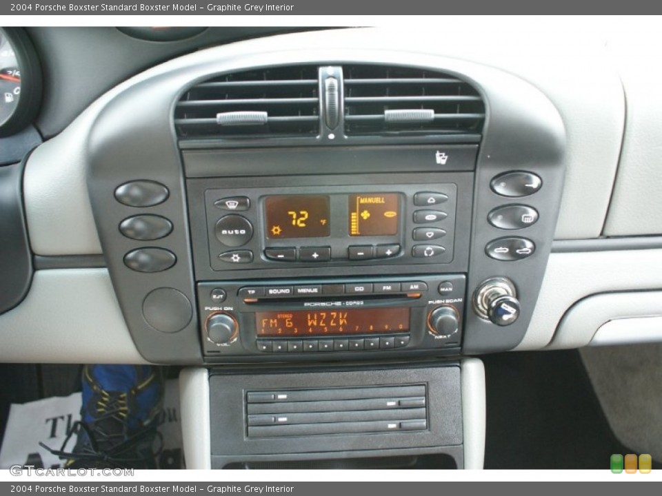 Graphite Grey Interior Controls for the 2004 Porsche Boxster  #68173071