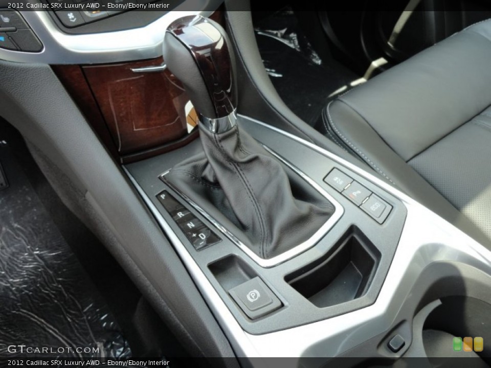 Ebony/Ebony Interior Transmission for the 2012 Cadillac SRX Luxury AWD #68173083