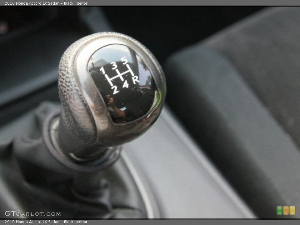 Black Interior Transmission for the 2010 Honda Accord LX Sedan #68173332