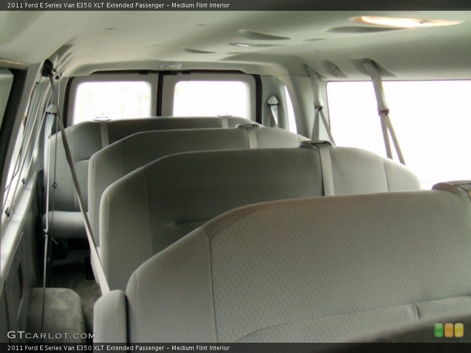 Medium Flint Interior Photo for the 2011 Ford E Series Van E350 XLT Extended Passenger #68174406