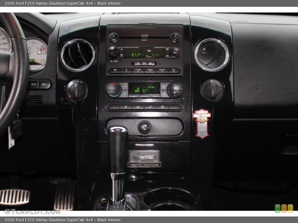 Black Interior Controls for the 2006 Ford F150 Harley-Davidson SuperCab 4x4 #68176098