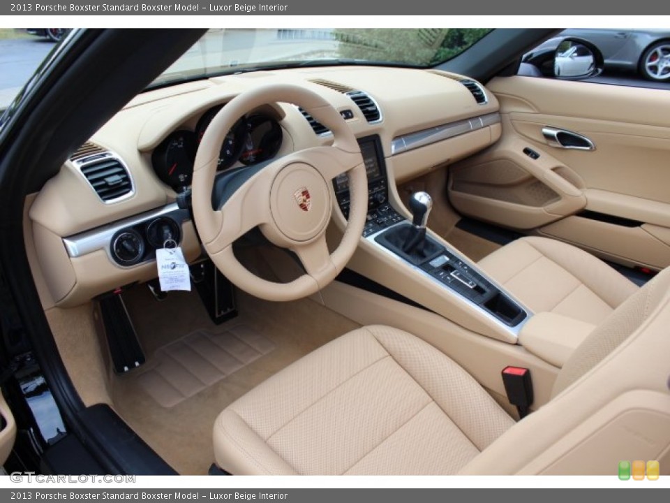 Luxor Beige Interior Prime Interior for the 2013 Porsche Boxster  #68176469