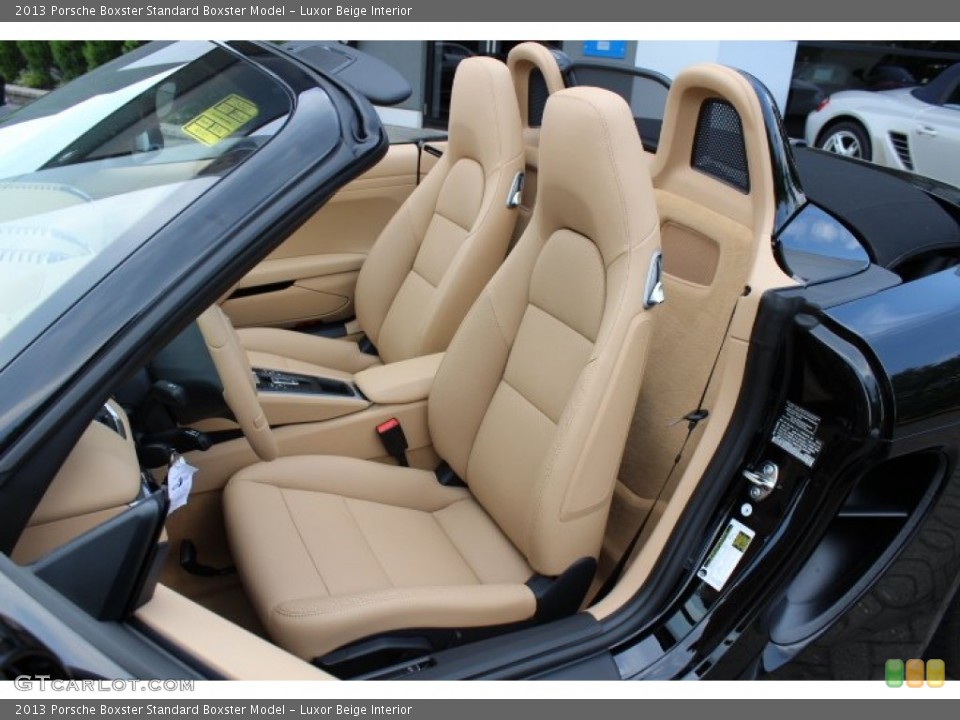 Luxor Beige Interior Front Seat for the 2013 Porsche Boxster  #68176491