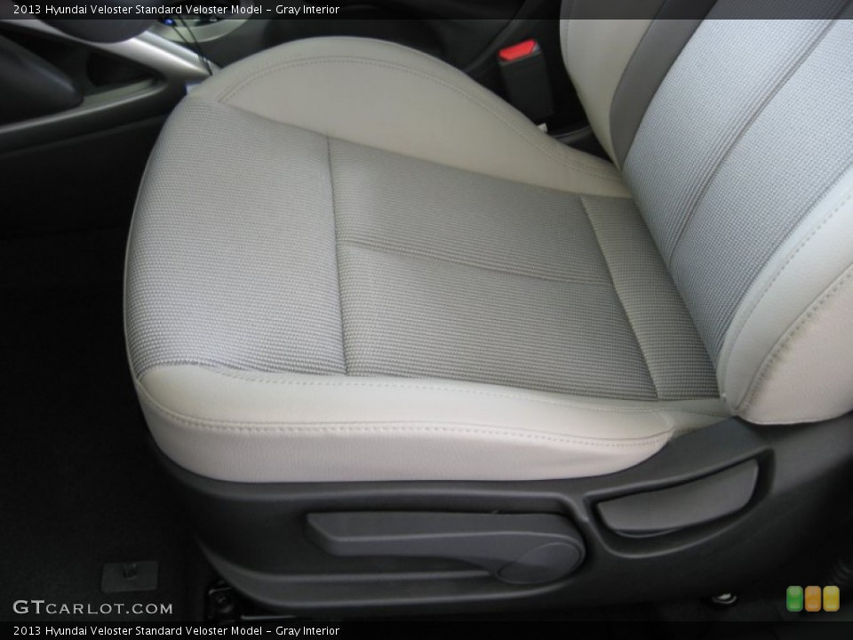 Gray Interior Front Seat for the 2013 Hyundai Veloster  #68176515