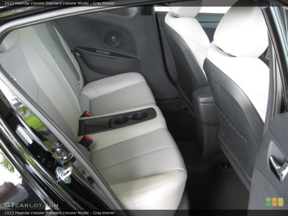Gray Interior Rear Seat for the 2013 Hyundai Veloster  #68176530