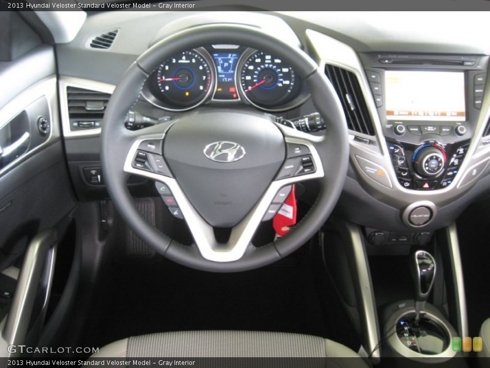 Gray Interior Dashboard for the 2013 Hyundai Veloster  #68176581