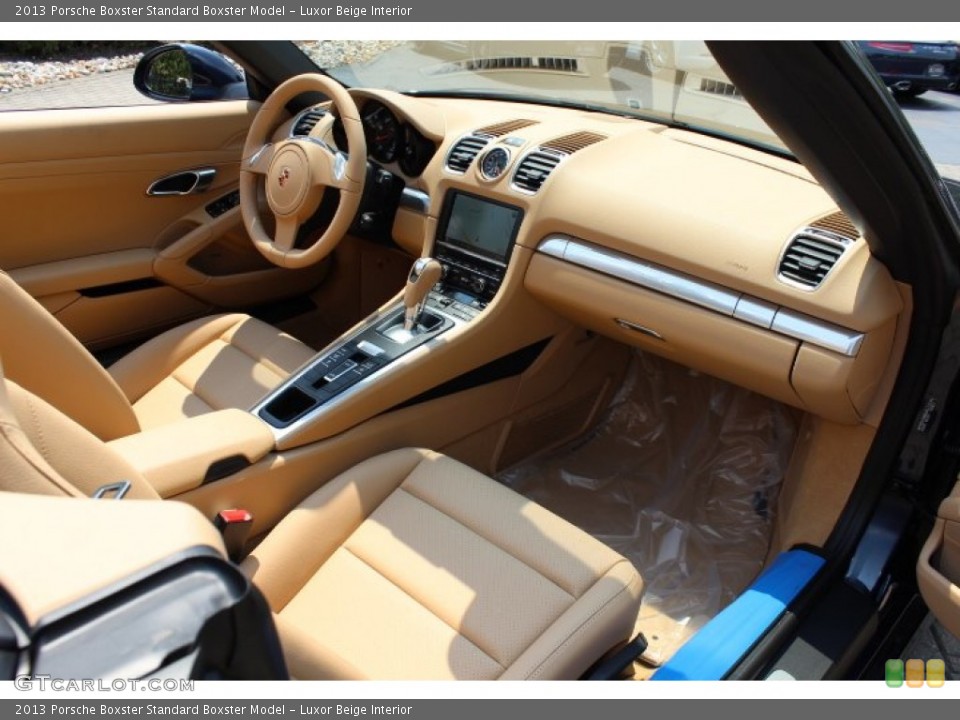 Luxor Beige Interior Dashboard for the 2013 Porsche Boxster  #68177220