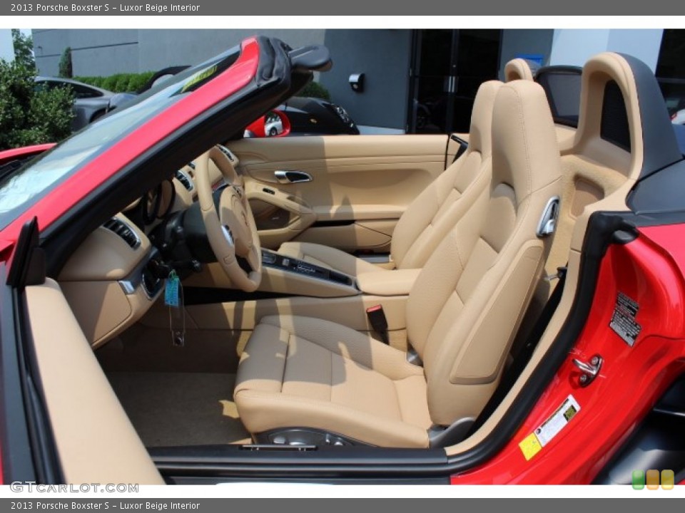 Luxor Beige Interior Photo for the 2013 Porsche Boxster S #68177730