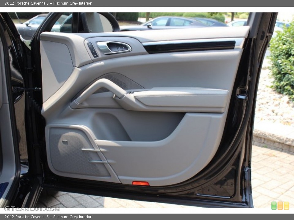 Platinum Grey Interior Door Panel for the 2012 Porsche Cayenne S #68178168