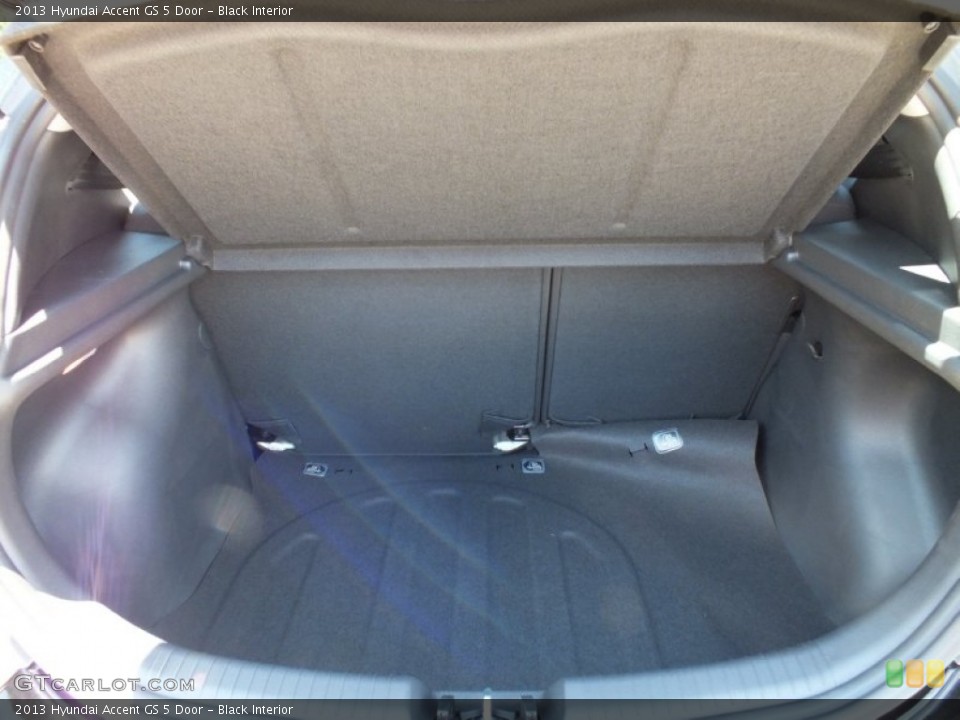 Black Interior Trunk for the 2013 Hyundai Accent GS 5 Door #68178589