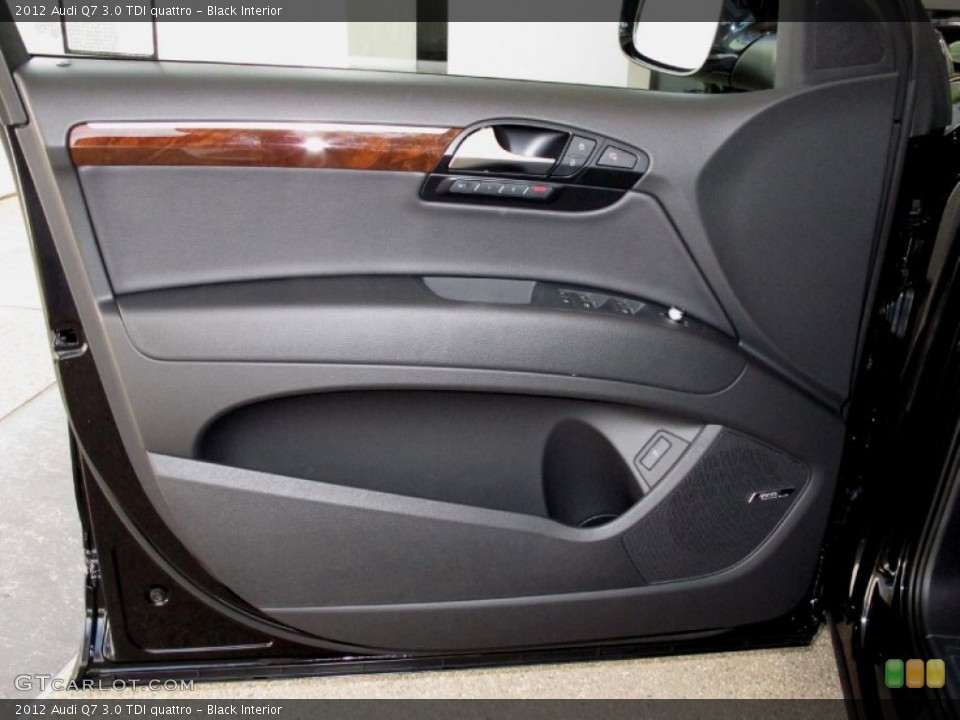 Black Interior Door Panel for the 2012 Audi Q7 3.0 TDI quattro #68178897