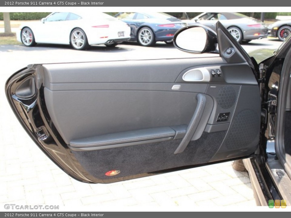 Black Interior Door Panel for the 2012 Porsche 911 Carrera 4 GTS Coupe #68178936