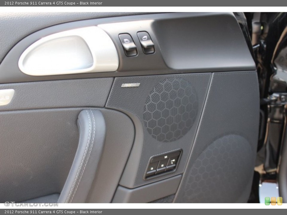 Black Interior Controls for the 2012 Porsche 911 Carrera 4 GTS Coupe #68178945