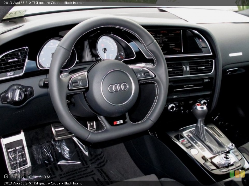 Black Interior Dashboard for the 2013 Audi S5 3.0 TFSI quattro Coupe #68178963