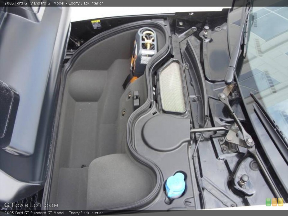 Ebony Black Interior Trunk for the 2005 Ford GT  #6818213