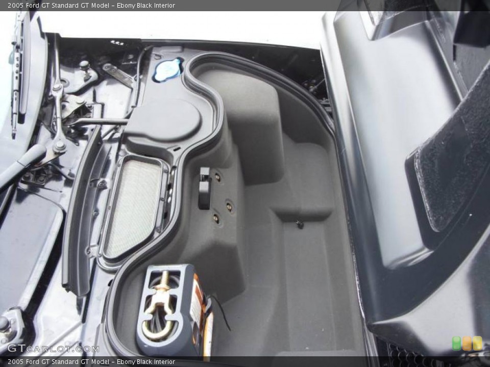 Ebony Black Interior Trunk for the 2005 Ford GT  #6818218