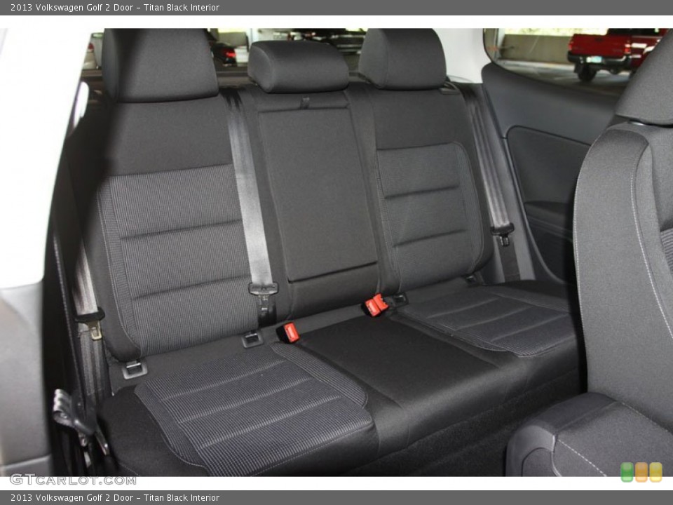Titan Black Interior Photo for the 2013 Volkswagen Golf 2 Door #68183028