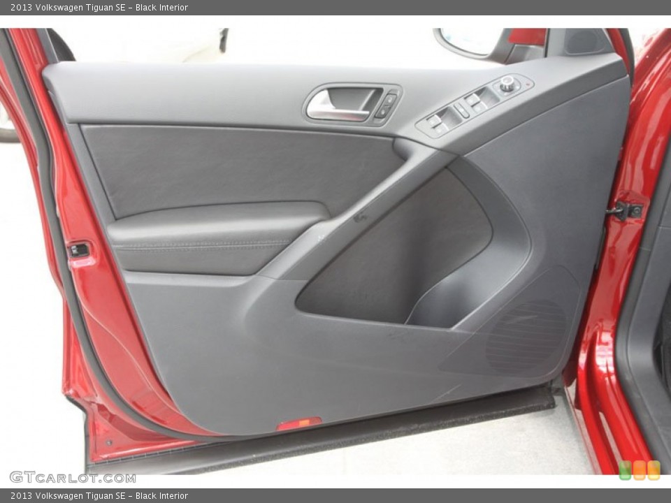 Black Interior Door Panel for the 2013 Volkswagen Tiguan SE #68183652