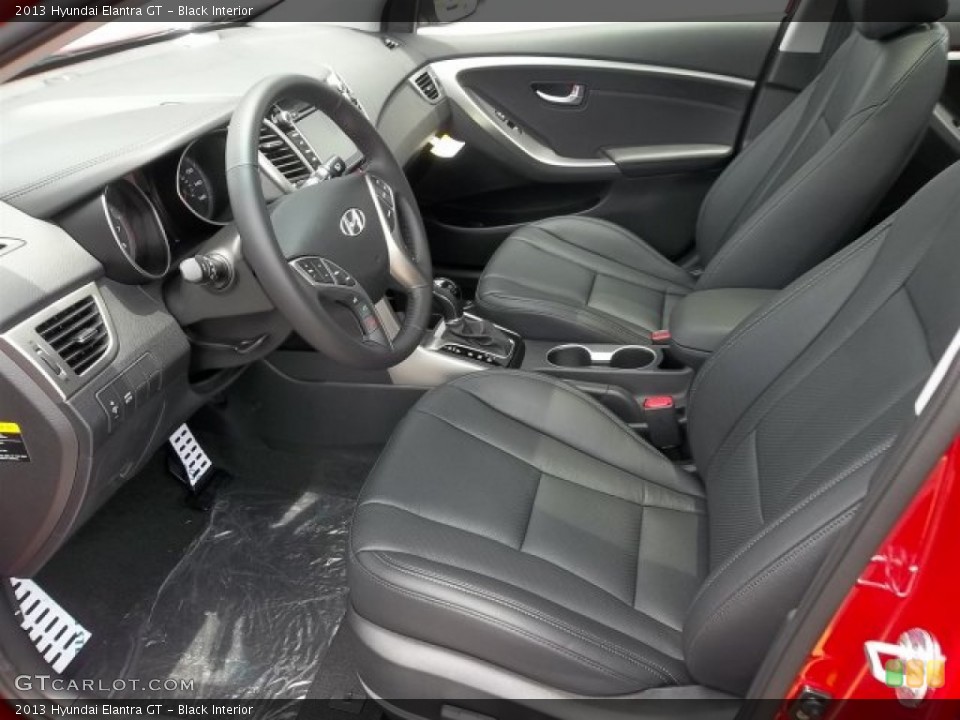 Black Interior Photo for the 2013 Hyundai Elantra GT #68183986