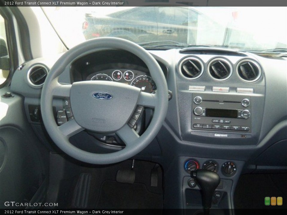 Dark Grey Interior Dashboard for the 2012 Ford Transit Connect XLT Premium Wagon #68188380