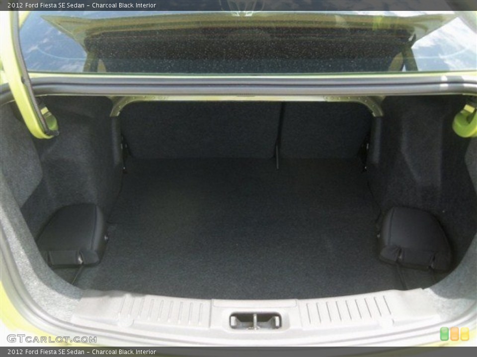 Charcoal Black Interior Trunk for the 2012 Ford Fiesta SE Sedan #68189505