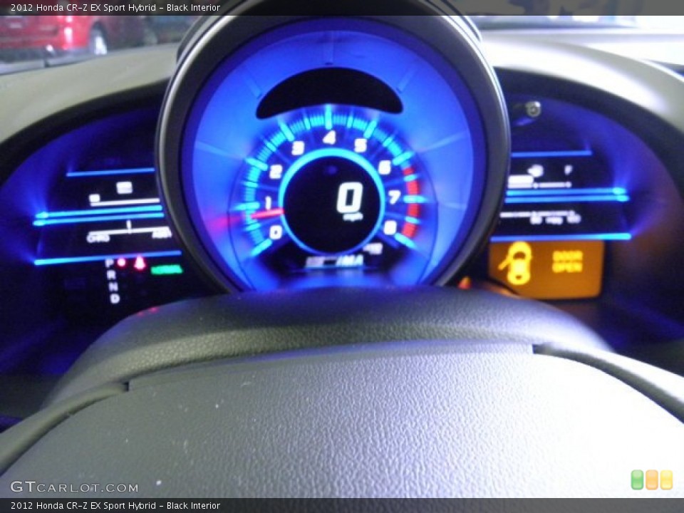 Black Interior Gauges for the 2012 Honda CR-Z EX Sport Hybrid #68191662