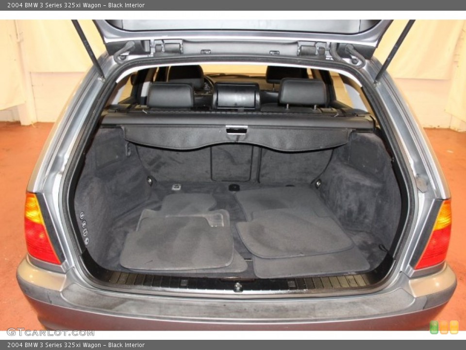 Black Interior Trunk for the 2004 BMW 3 Series 325xi Wagon #68192190