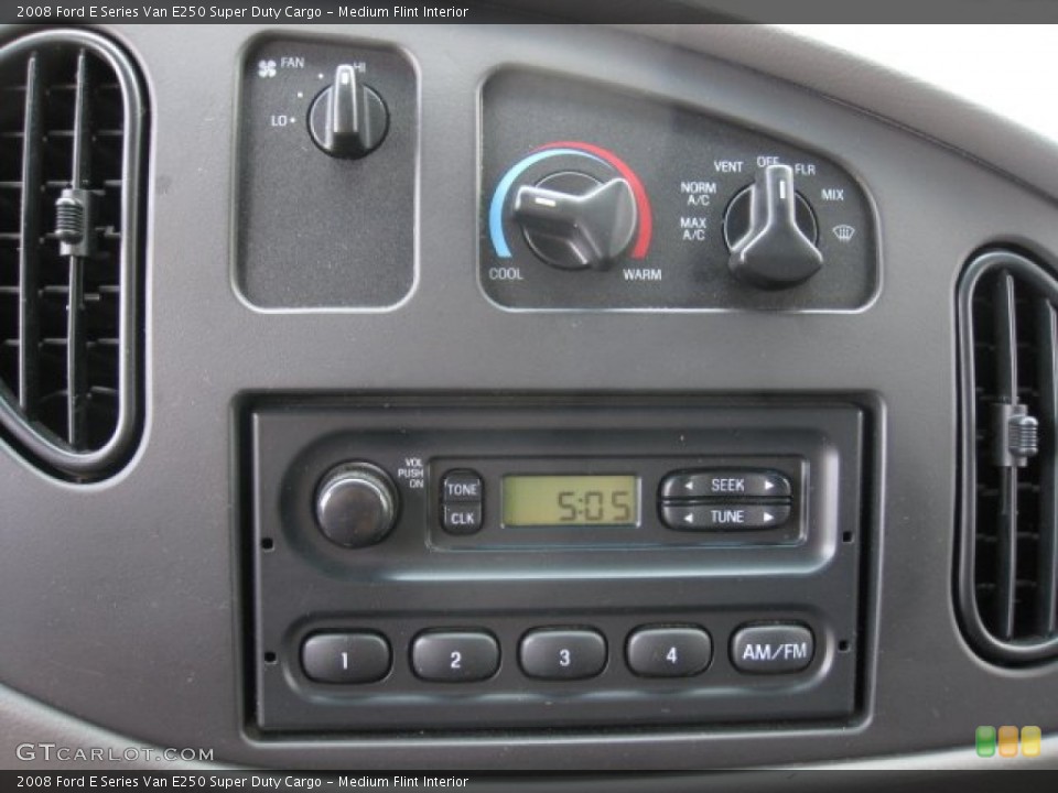 Medium Flint Interior Controls for the 2008 Ford E Series Van E250 Super Duty Cargo #68194872