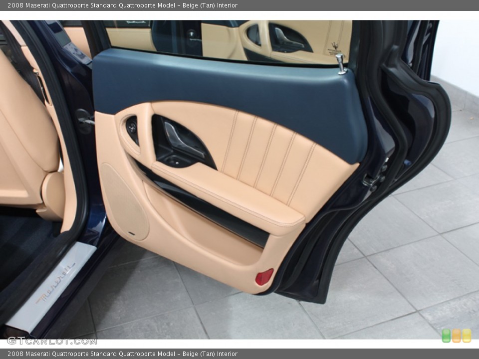 Beige (Tan) Interior Door Panel for the 2008 Maserati Quattroporte  #68200821