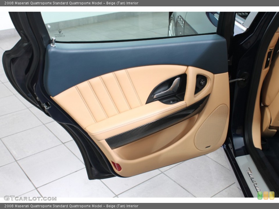 Beige (Tan) Interior Door Panel for the 2008 Maserati Quattroporte  #68200830