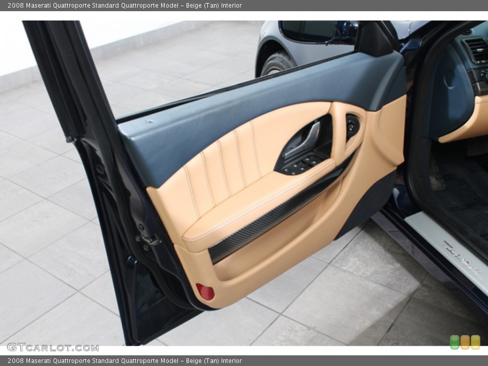 Beige (Tan) Interior Door Panel for the 2008 Maserati Quattroporte  #68200839
