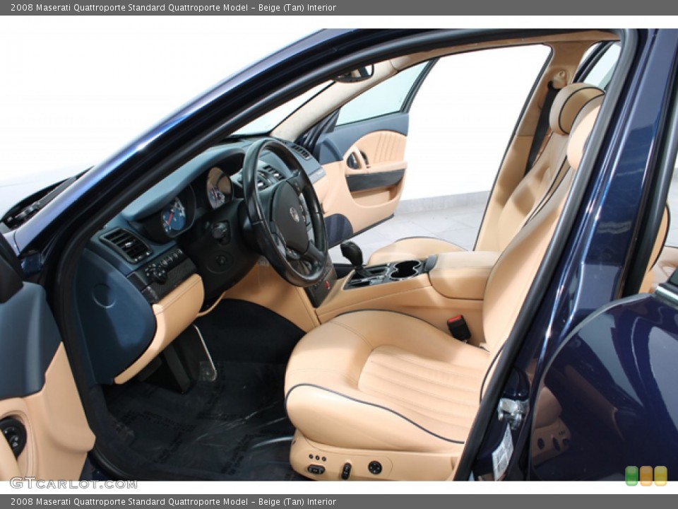 Beige (Tan) Interior Photo for the 2008 Maserati Quattroporte  #68200857