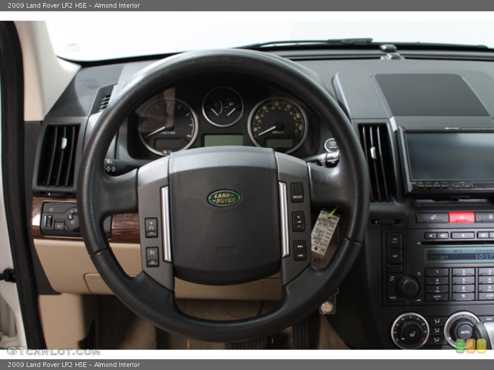 Almond Interior Steering Wheel for the 2009 Land Rover LR2 HSE #68201608