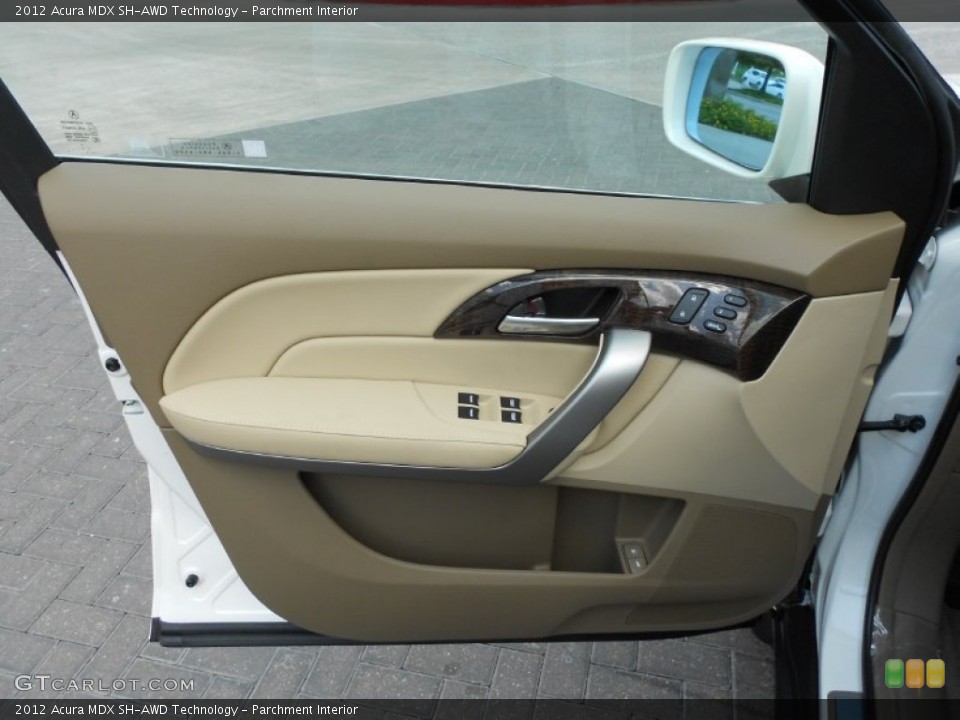 Parchment Interior Door Panel for the 2012 Acura MDX SH-AWD Technology #68201826