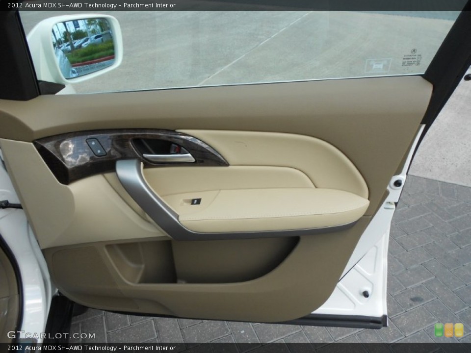 Parchment Interior Door Panel for the 2012 Acura MDX SH-AWD Technology #68201842